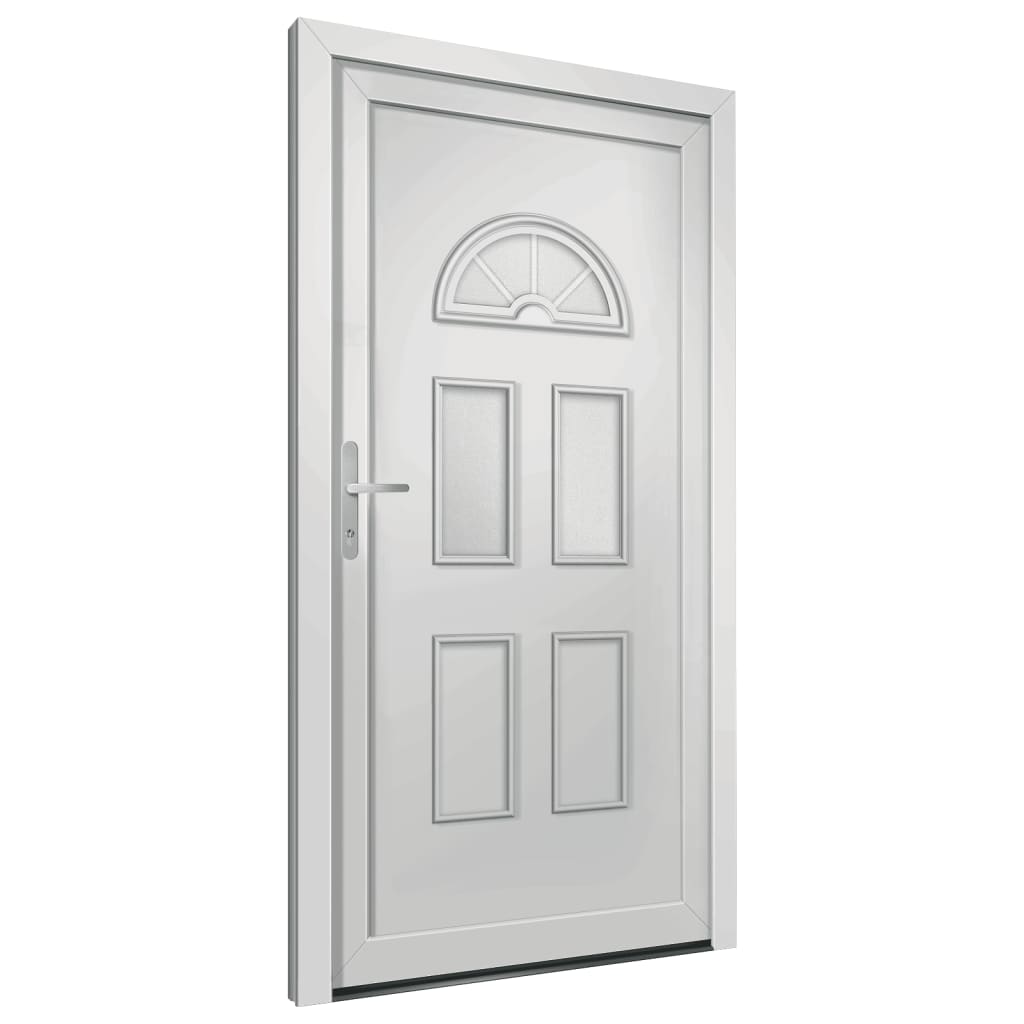 Voordeur 88x190 cm PVC wit