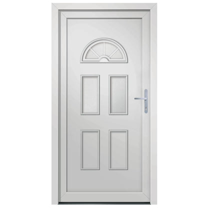 Voordeur 88x208 cm PVC wit