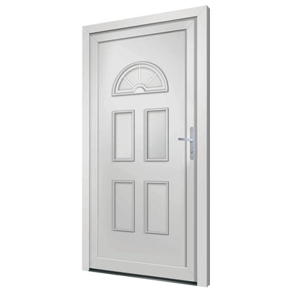 Voordeur 88x208 cm PVC wit