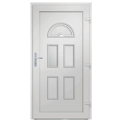 Voordeur 88x208 cm PVC wit
