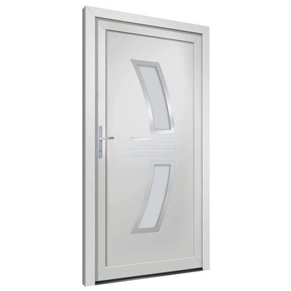 Voordeur 98x208 cm PVC wit