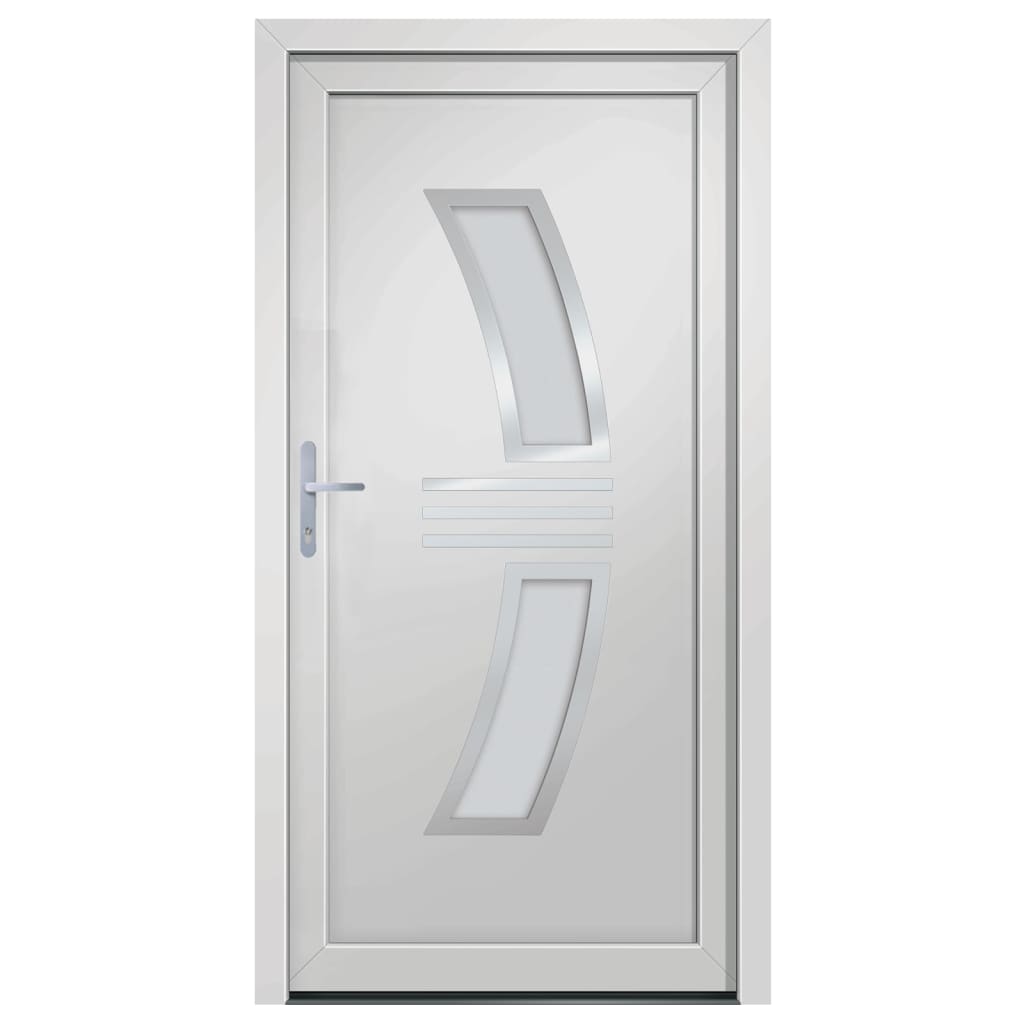 Voordeur 108x200 cm PVC wit
