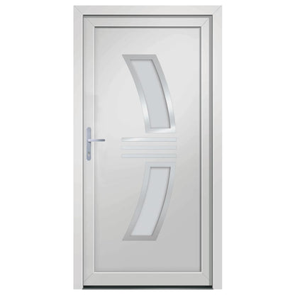 Voordeur 108x200 cm PVC wit