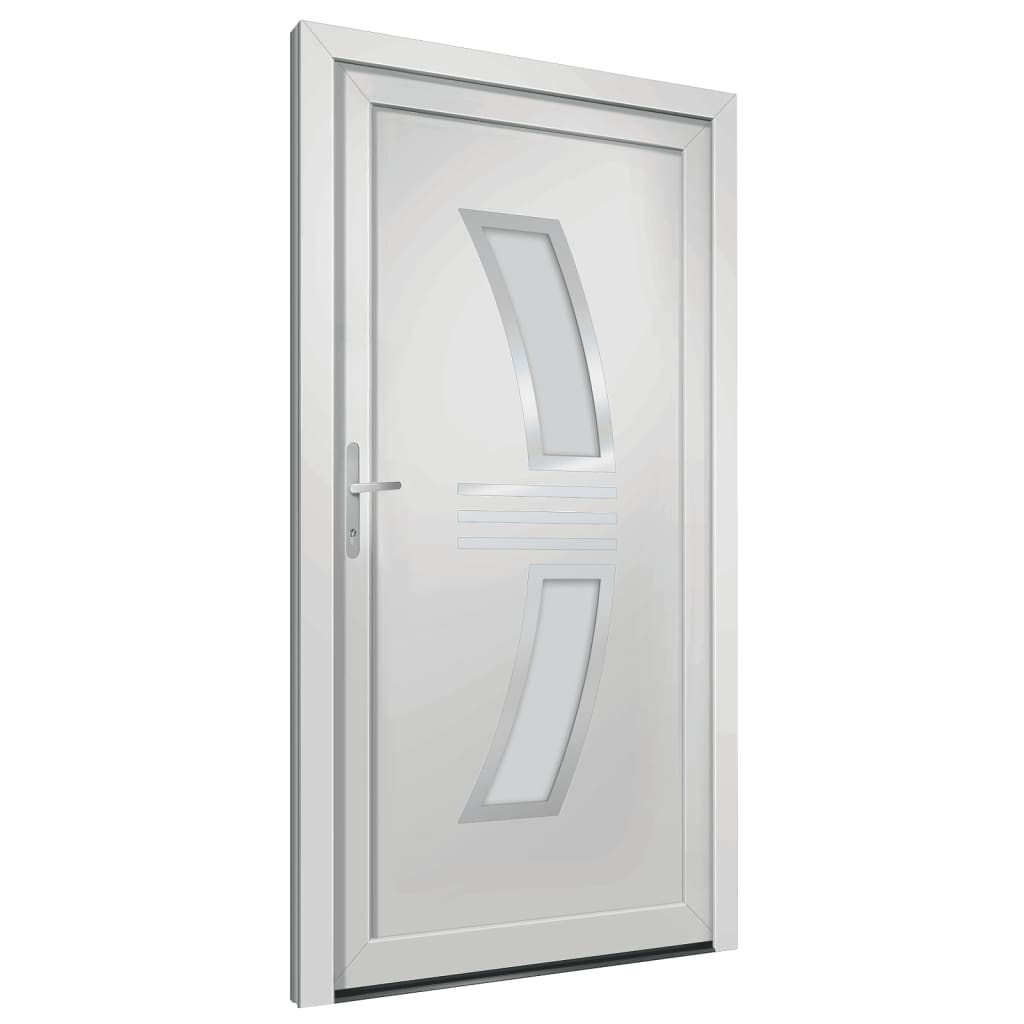 Voordeur 108x200 cm PVC wit