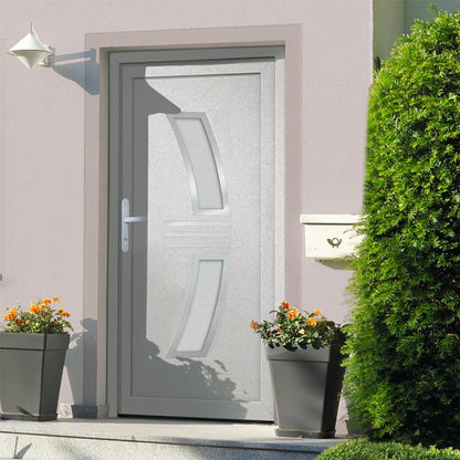 Voordeur 108x200 cm PVC wit