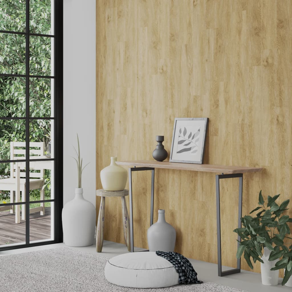 Wandpanelen Houtlook 4,12 M² Pvc Bruin 30 Eikenhout