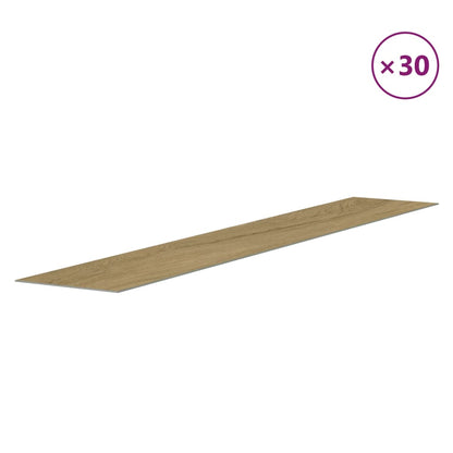 Wandpanelen Houtlook 4,12 M² Pvc Bruin 30 Eikenhout