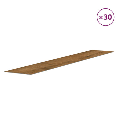 Wandpanelen Houtlook 4,12 M² Pvc Bruin 30 Donkerbruin