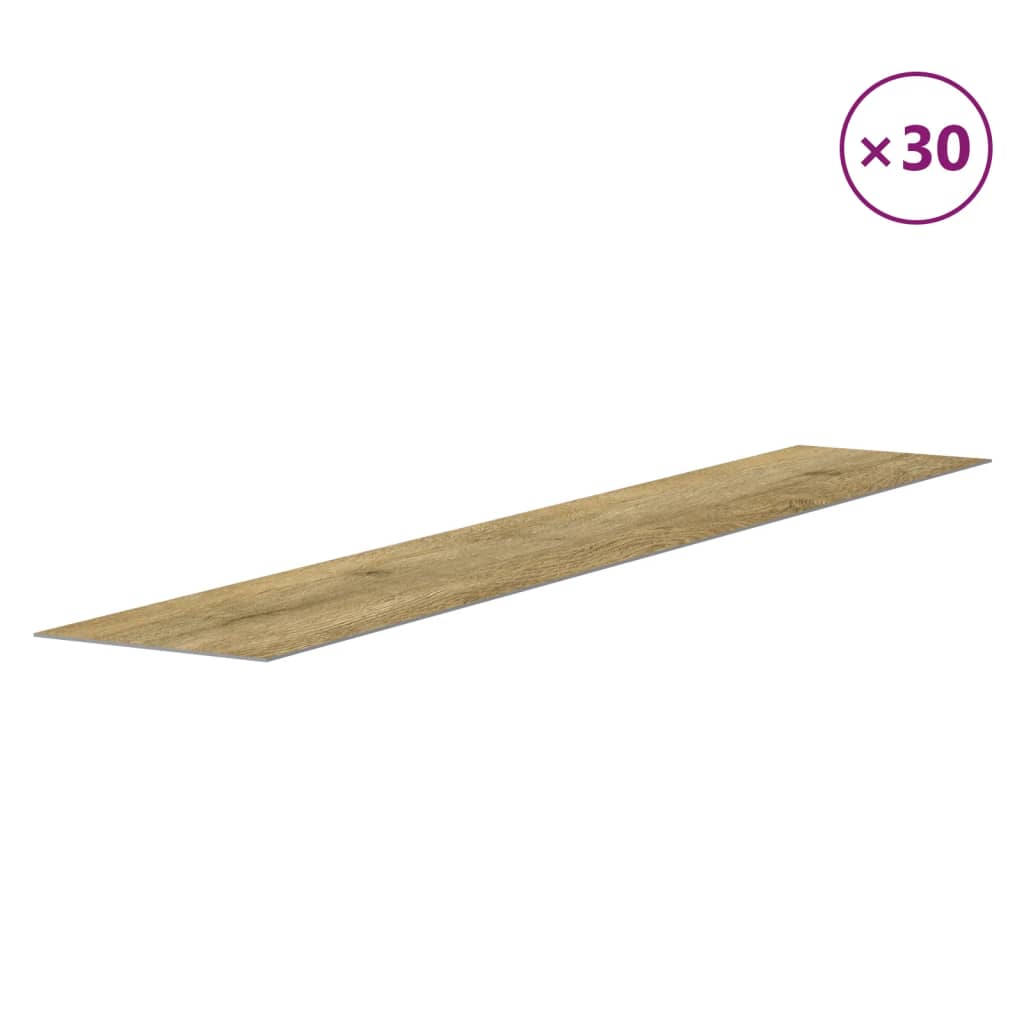 Wandpanelen Houtlook 4,12 M² Pvc Bruin 30 Lichtbruin