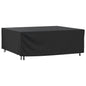 Tuinmeubelhoes waterdicht 420D 200x160x70 cm zwart