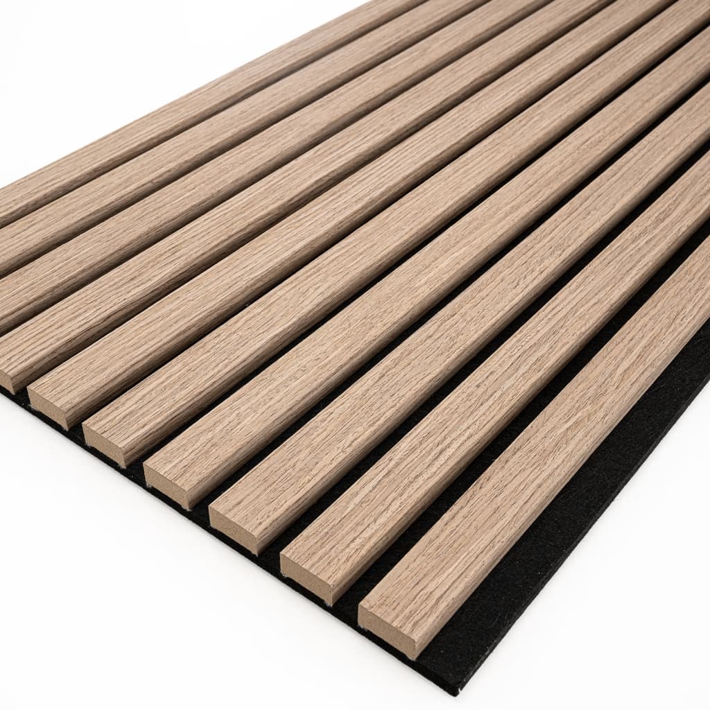 Wallart Akupanelen 4 St Akoestisch Klassiek Eiken Bruin