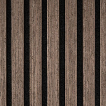 Wallart Akupanelen 4 St Akoestisch Donkereiken Donkerbruin