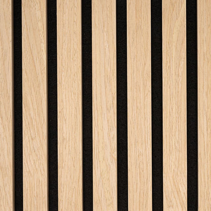 Wallart Akupanelen 4 St Akoestisch Lichteiken Lichtbruin