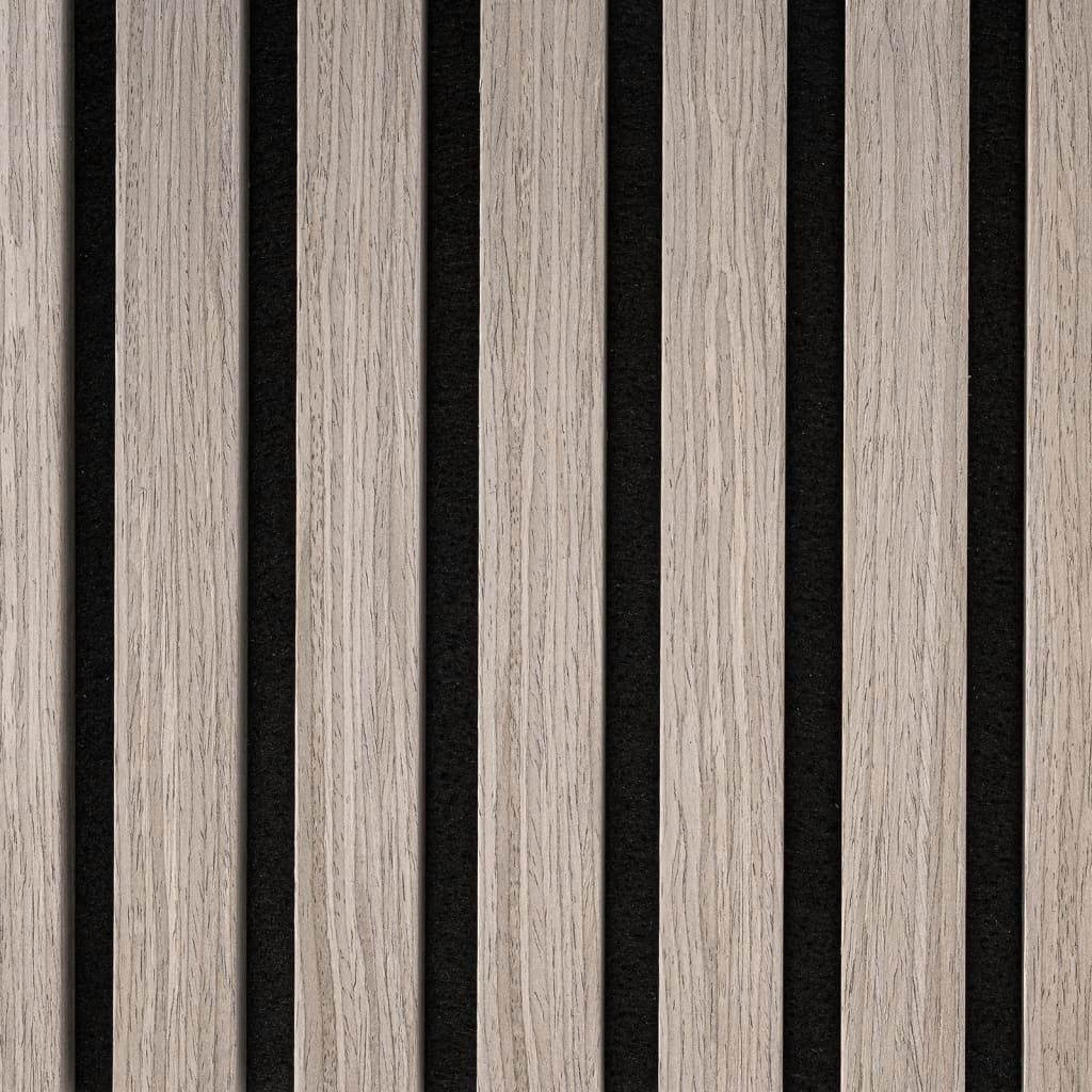 Wallart Akupanelen 4 St Akoestisch Eiken Grijs
