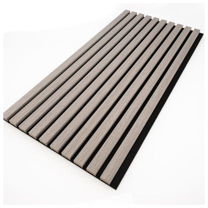 Wallart Akupanelen 4 St Akoestisch Eiken Grijs