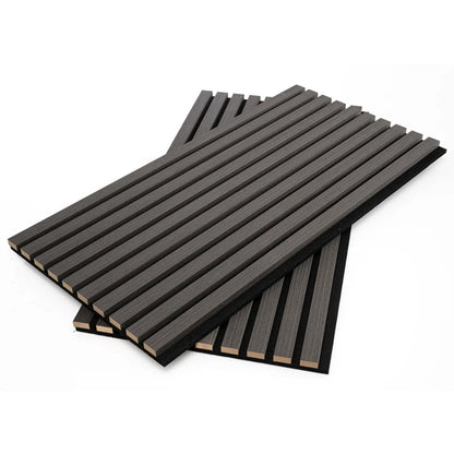 Wallart Akupanelen 4 St Akoestisch Askleurig Eiken Donkergrijs