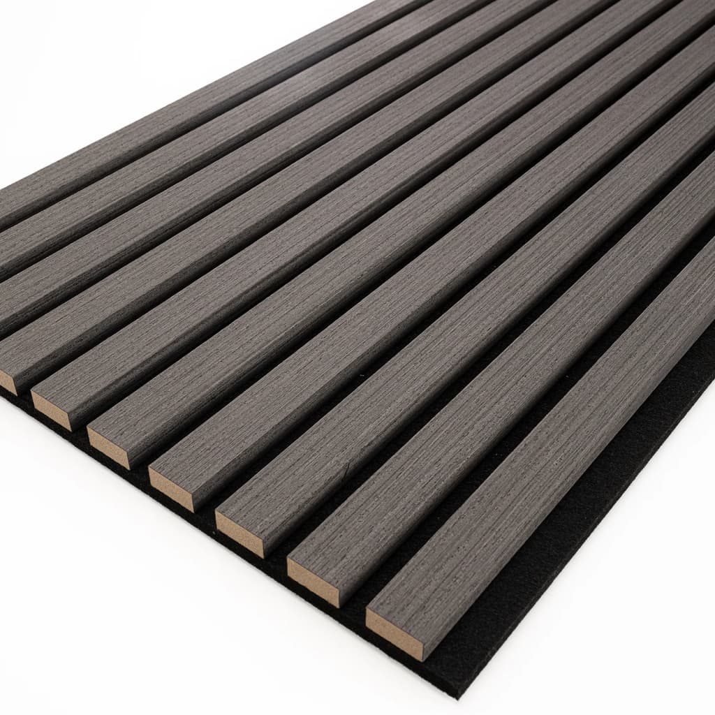 Wallart Akupanelen 4 St Akoestisch Askleurig Eiken Donkergrijs