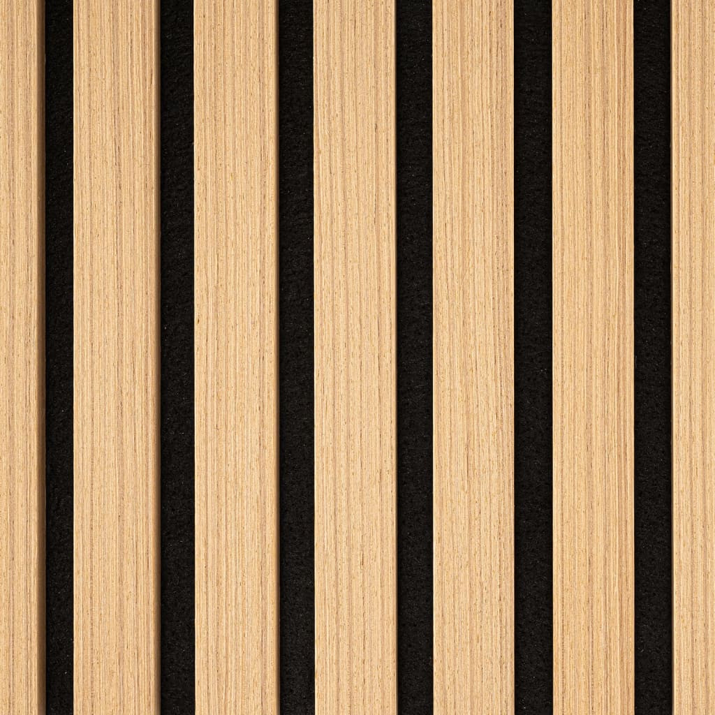 Wallart Akupanelen 4 St Akoestisch Natuurlijk Eiken Naturel