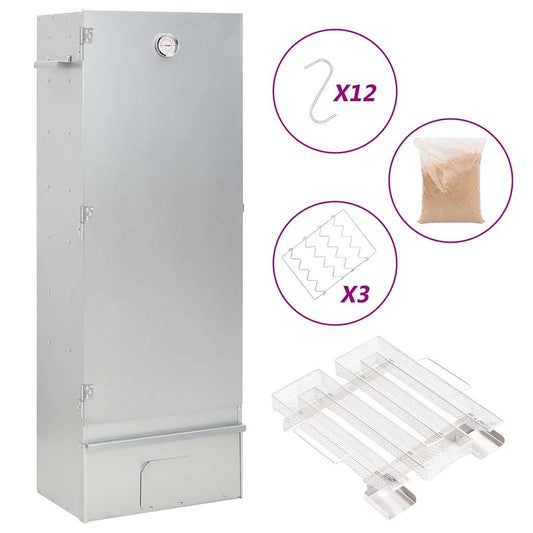 BBQ-rookoven met koude rookgenerator gegalvaniseerd staal