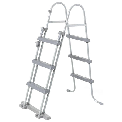 Power Steel Zwembadset met luifel 396x107 cm
