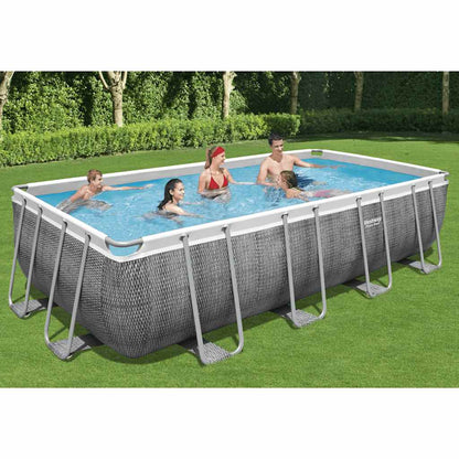 Power Steel Zwembadset rechthoekig 549x274x122 cm