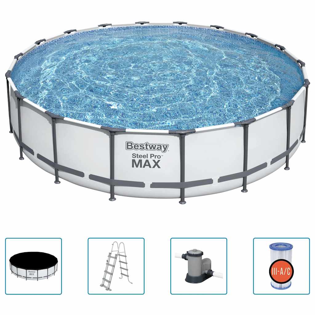 Steel Pro MAX Zwembadset 549x122 cm