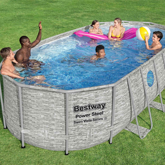 Power Steel Zwembadset Swim Vista Series 549x274x122 cm