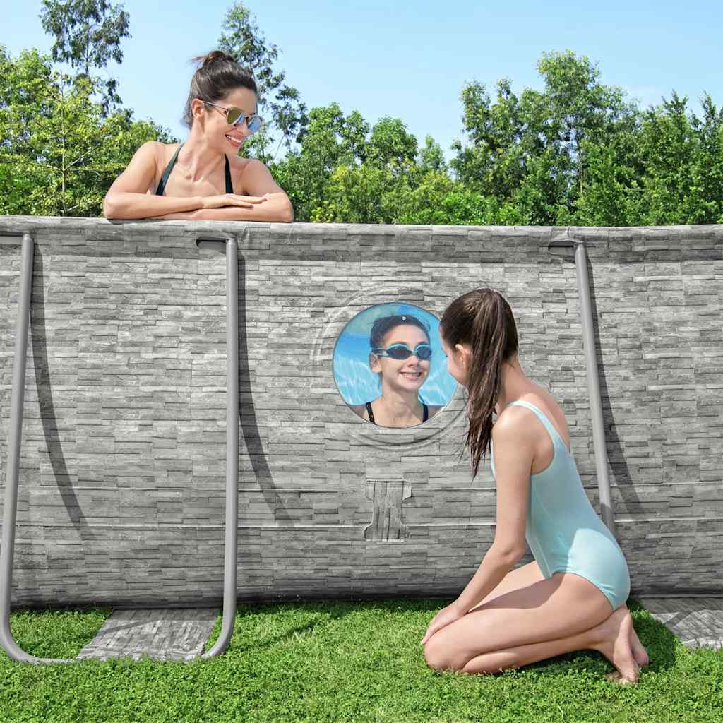 Power Steel Zwembadset ovaal 488x305x107 cm