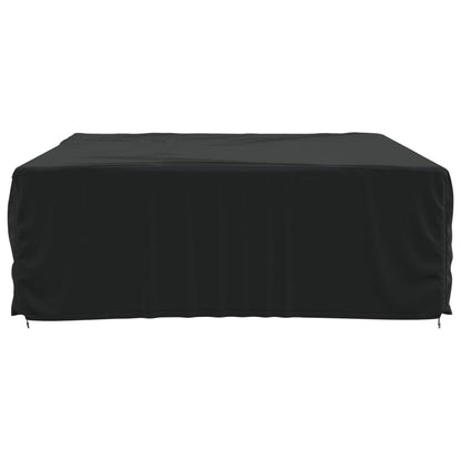 Tuinmeubelhoezen 2 st 350x260x90 cm 420D oxford stof zwart