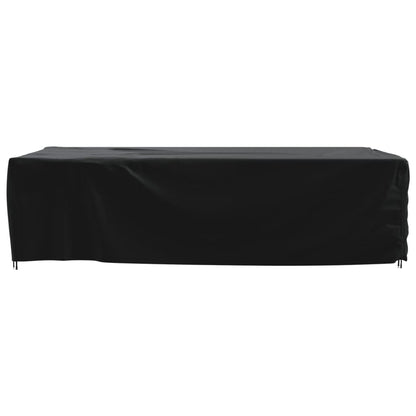 Tuinmeubelhoezen 2 st 350x260x90 cm 420D oxford stof zwart