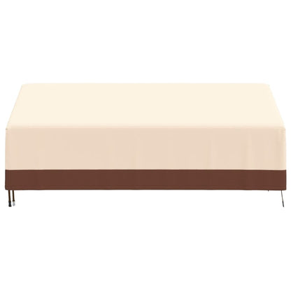 Tuinhoezen 3-zitsbank 600D 204x86x48/73 cm oxford