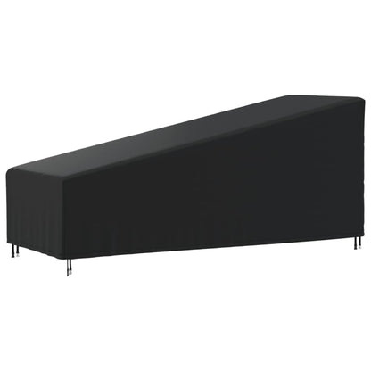 Ligbedhoezen 2 st 420D 195x76x40/80 cm oxford stof