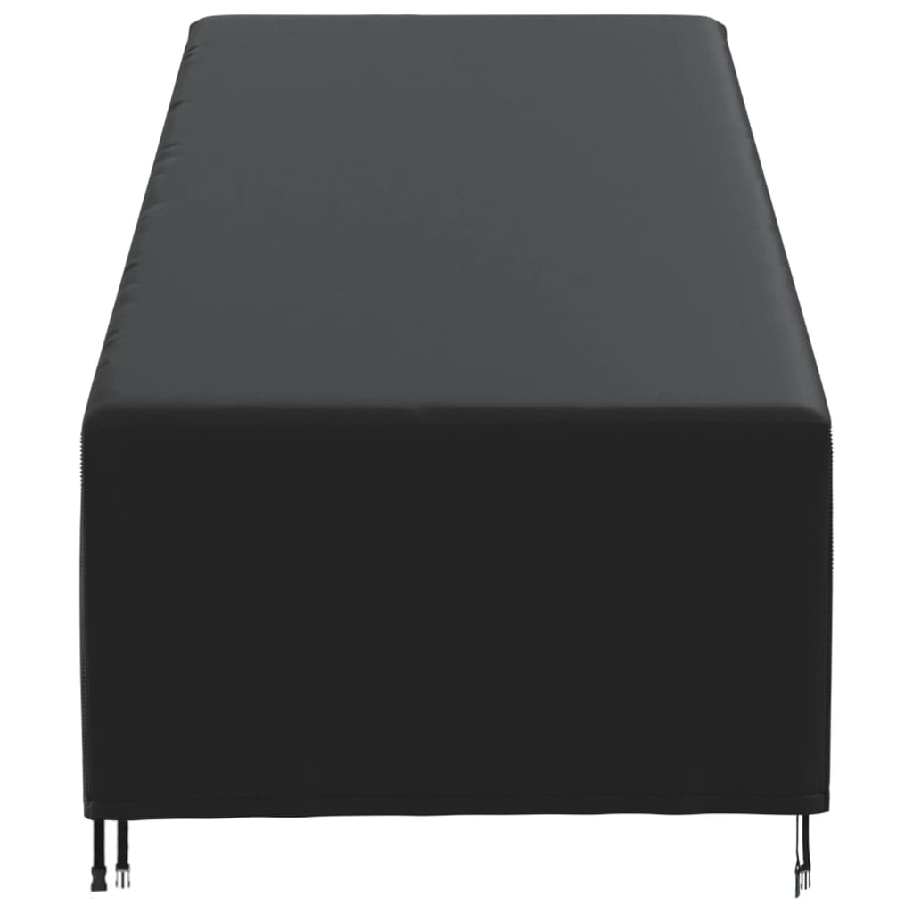 Ligbedhoezen 2 st 420D 195x76x40/80 cm oxford stof