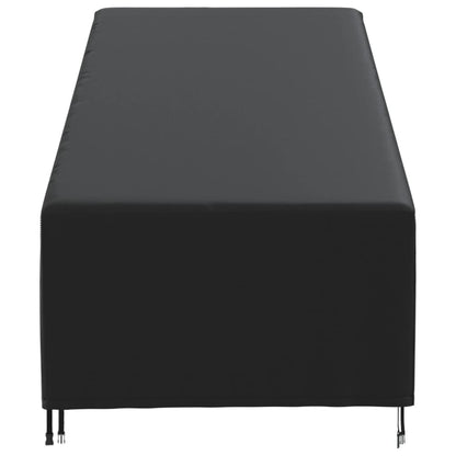 Ligbedhoezen 2 st 420D 195x76x40/80 cm oxford stof