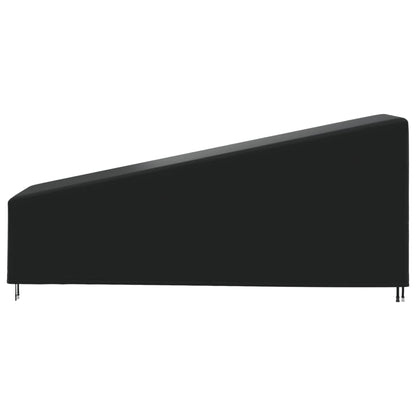 Ligbedhoezen 2 st 420D 195x76x40/80 cm oxford stof