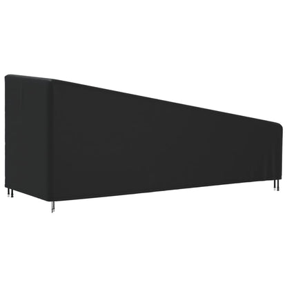 Ligbedhoezen 2 st 420D 195x76x40/80 cm oxford stof