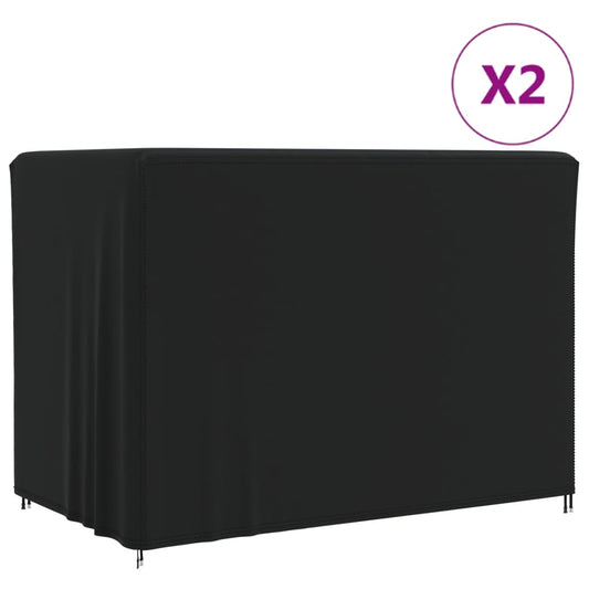 Tuinmeubelhoezen 2 st 220x150x150 cm 420D oxford stof