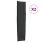 Parasolhoes 2 st 240x57/57 cm 420D oxford stof