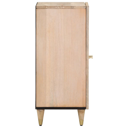 Bijzetkast 40x33x75 cm massief mangohout