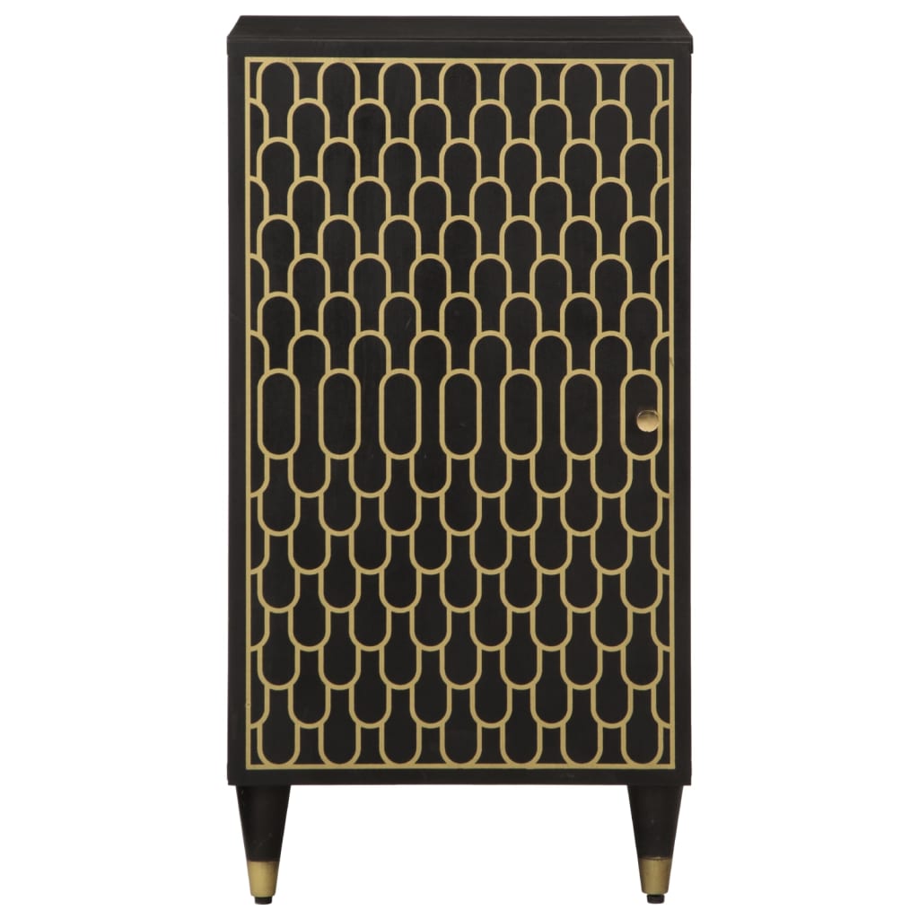 Bijzetkast 40x33x75 cm massief mangohout