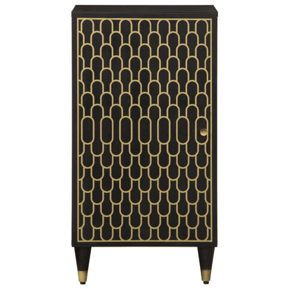 Bijzetkast 40x33x75 cm massief mangohout