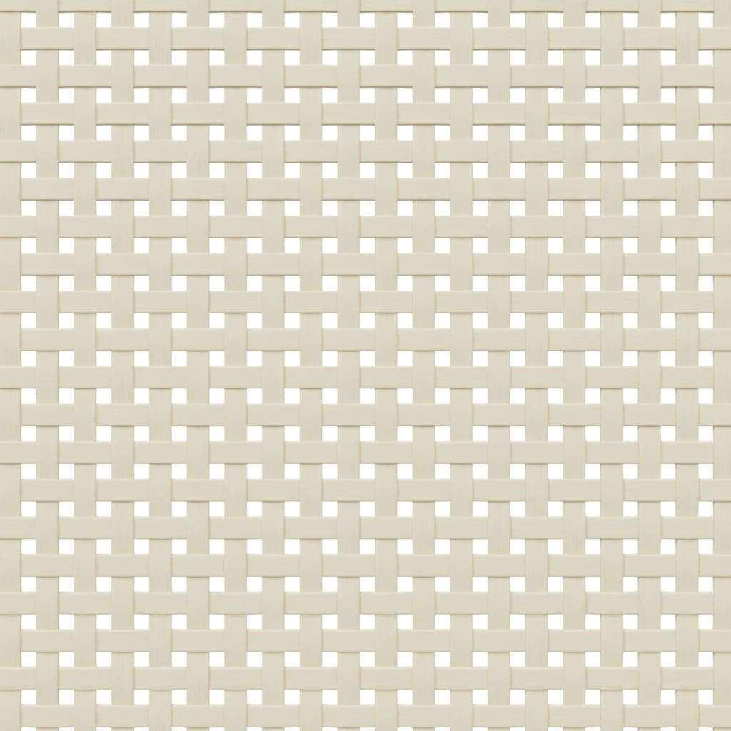 Nachtkastje SENJA rattan-look 40x35x80 cm grenenhout zwart