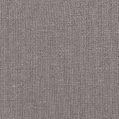 Driezitsbank 180 cm stof taupe