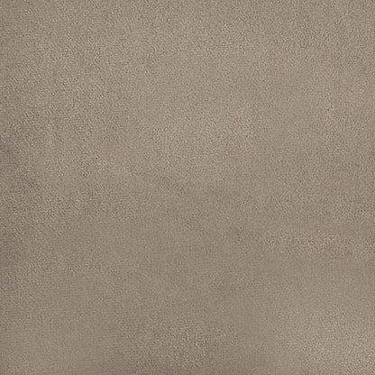 Tweezitsbank 140 cm microvezelstof taupe