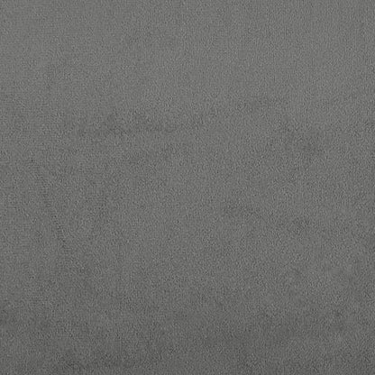 Tweezitsbank 140 cm microvezelstof donkergrijs