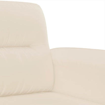 Tweezitsbank 140 cm microvezelstof beige