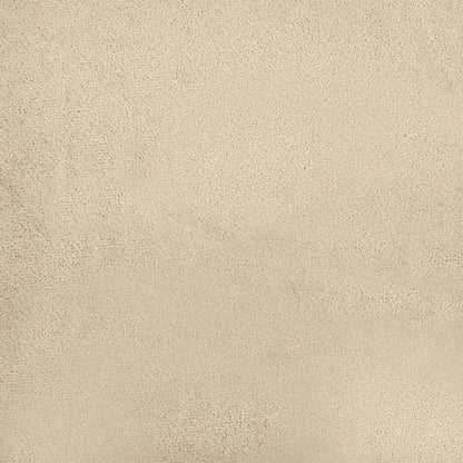 Driezitsbank 180 cm microvezelstof crèmekleurig