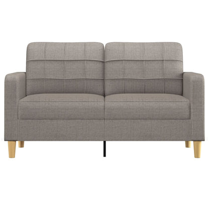 Tweezitsbank 140 cm stof taupe