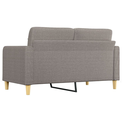 Tweezitsbank 140 cm stof taupe