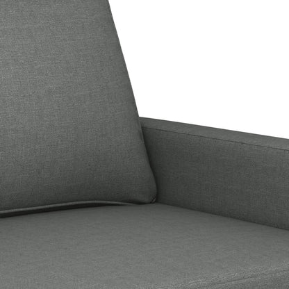 Tweezitsbank 140 cm stof donkergrijs